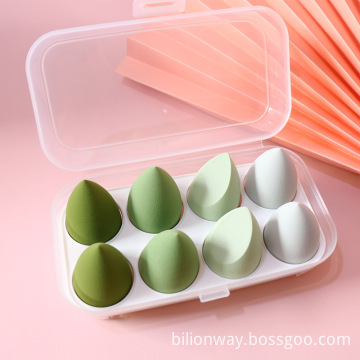 gradient colorful blending dome makeup sponge